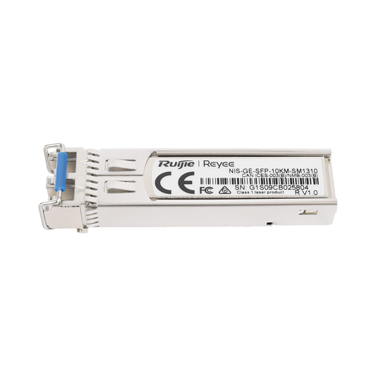 NIS-GE-SFP-10KM-SM1310 - Transceptor Industrial LC Monomodo SFP 1G, hasta 10 Kilómetros, Longitud de Onda 1310 nm, soporta Temperaturas de -40° a 85° C