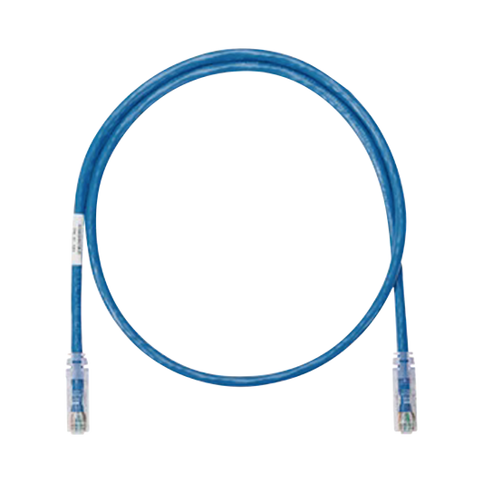 NK5EPC1BUY - Cable de Parcheo UTP Categor�a 5e, con Plug Modular en Cada Extremo - 0.3 Metros (1 Pie) - Azul