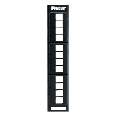 NKFP12W - Panel de Parcheo Modular Keystone (Sin Conectores), de Montaje en Pared Usando Accesorio Wb89d, 12 Puertos