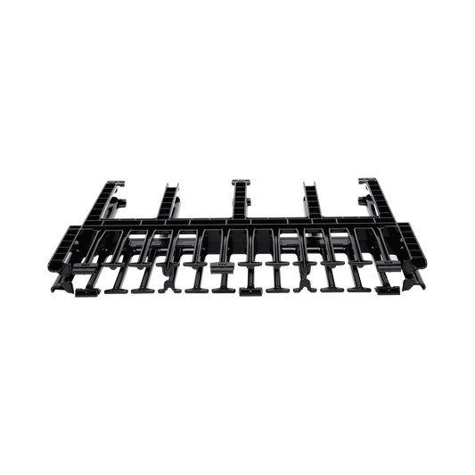 NM1 Organizador de Cables Horizontal NetManager de Alta Densidad, Doble (Frontal y Posterior), Para Rack de 19in, 1UR