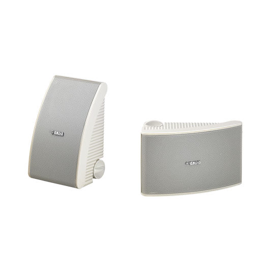 NSAW392W - Altavoz de Montaje en Superficie de 2 vias | Woofer 5.25 in | Tweeter 1 in | Media Intemperie | 6 ohms | Par | Color Blanco