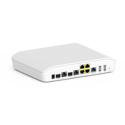 NSE3000A - Router/Firewall, con función SD-WAN NSE3000 / 2 puertos WAN Gigabit + 2 SFP combo / 4 puertos LAN Gigabit / Detección de Amenazas/ Bloqueo de Aplicaciones / Administración desde la Nube con cnMaestro / Hasta 1,000 dispositivos