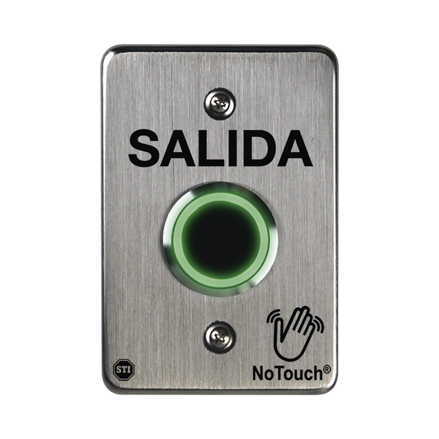 NT-SS101-ES Interruptor IR NoTouch® de Acero Inoxidable, Salida Única, SALIDA