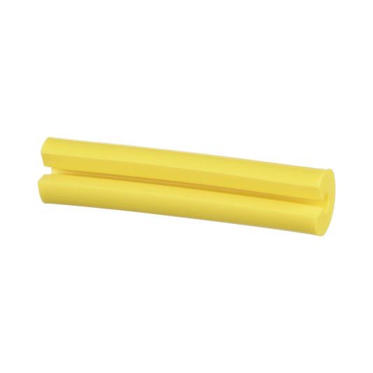 NWSLC-2Y - Manguito Porta Etiquetas de Identificaci�n, Para Fibra Simplex de 2 mm, 0.08 Pulgadas (2 mm) de Largo, Color Amarillo, Paquete de 100pz