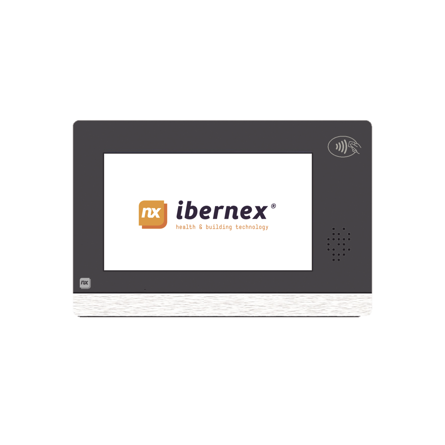 NX1042 - Terminal de Habitación IP / Lector RFID 125 KHz / Audio Bidireccional / SIP / PoE / Pantalla Táctil 9" / Compatible con NX1071 y NX1075