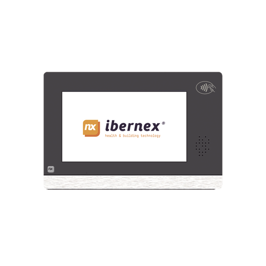 NX1042 - Terminal de Habitación IP / Lector RFID 125 KHz / Audio Bidireccional / SIP / PoE / Pantalla Táctil 9" / Compatible con NX1071 y NX1075