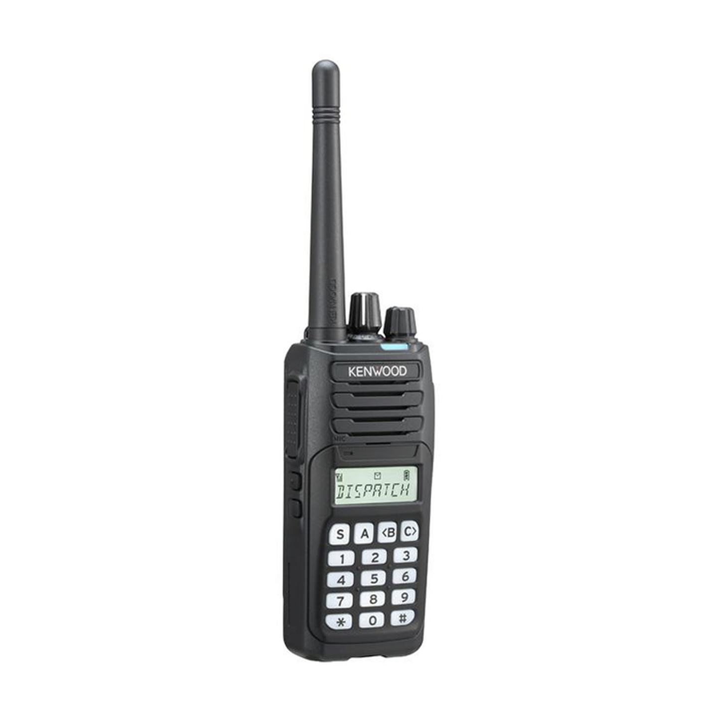 NX-1300-NK3 - Radio portátil UHF 450-520 MHz, Digital NXDN-Analógico, DTMF, IP67, 5 Watts, 260 Canales, Roaming, Encriptación, GPS*, Inc. antena, batería, cargador y clip