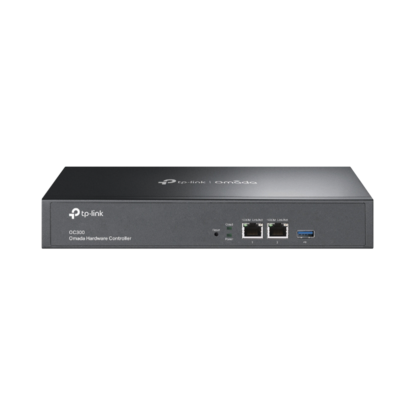 OC300 Controladora Omada para gestionar hasta 500 equipos Omada/ Gestion desde la Nube gratuita / Actualizaciones masivas / 2 puertos Gigabit con PoE af/at