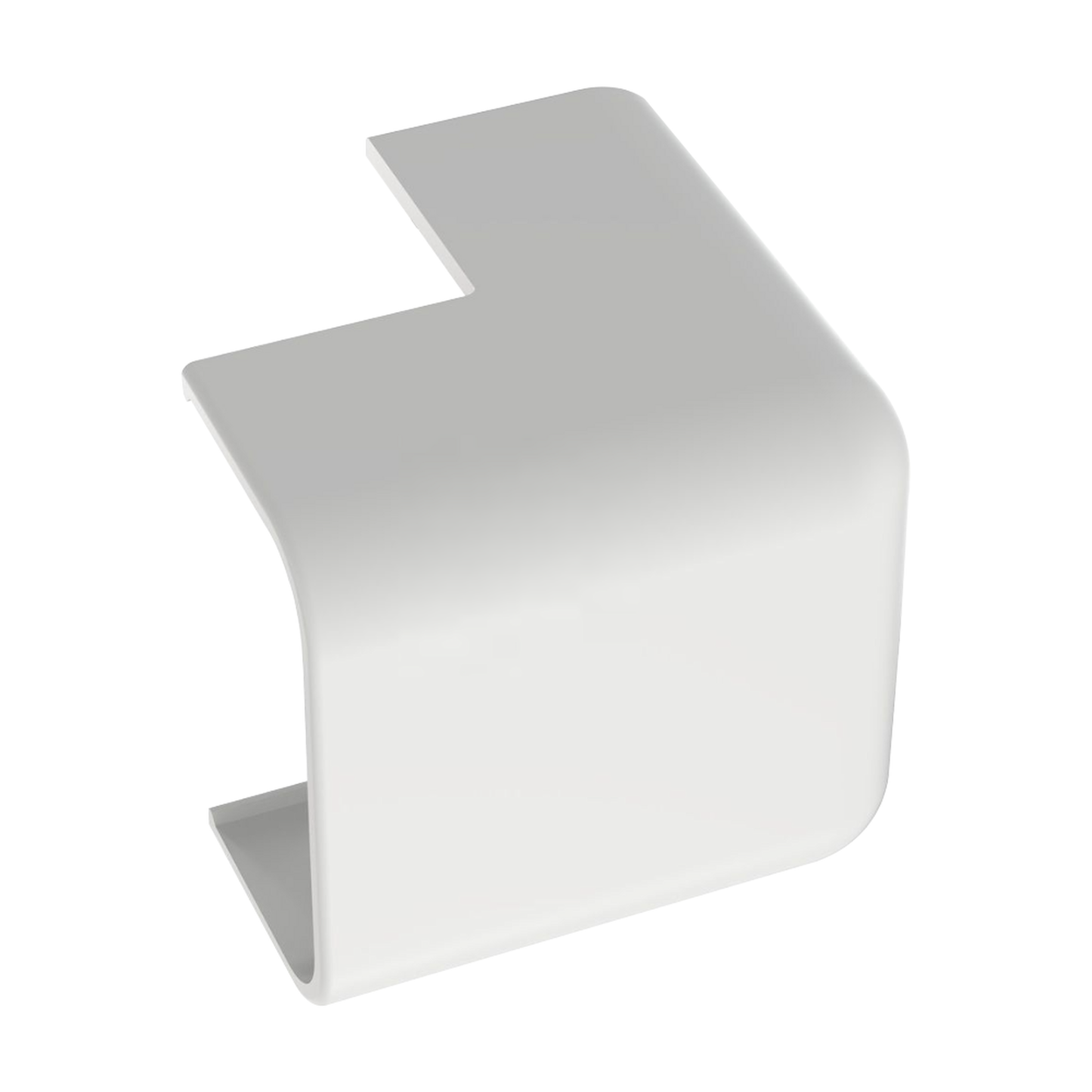 OCF10WH-X - Esquinero exterior, para uso con canaleta LD10, material ABS, Color Blanco