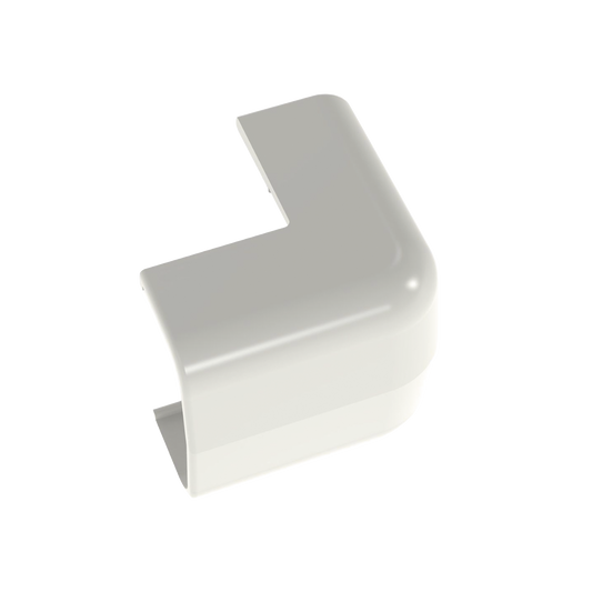 OCF5IW-E - Esquinero exterior, para uso con canaleta LD5, material ABS, Color Blanco Mate
