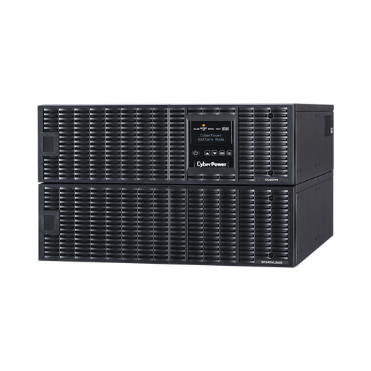 OL6KRT UPS de 6000 VA/5400 W, Online Doble Conversión, 200 - 240 Vac de Entrada NEMA L6-30P, Onda Senoidal Pura, Torre o Rack de 6 UR, Con 2 Tomas NEMA L6-20R y 2 NEMA L6-30R