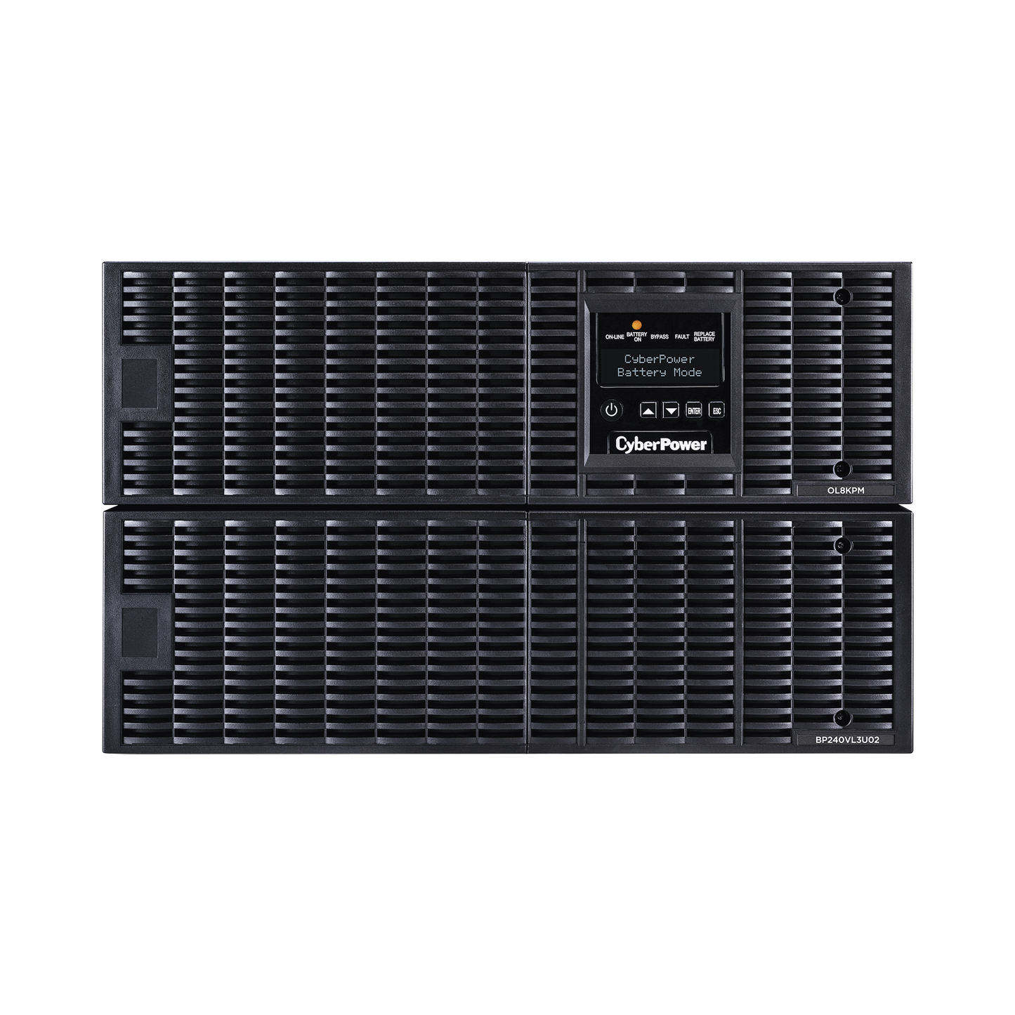 OL8KRT - UPS de 8000 VA/ 8000 W, Online Doble Conversión, 200 - 240 Vac de Salida, Terminal Hardwired, Onda Senoidal Pura, Torre o Rack de 6 UR, Con 3 Tomas NEMA L6-30R