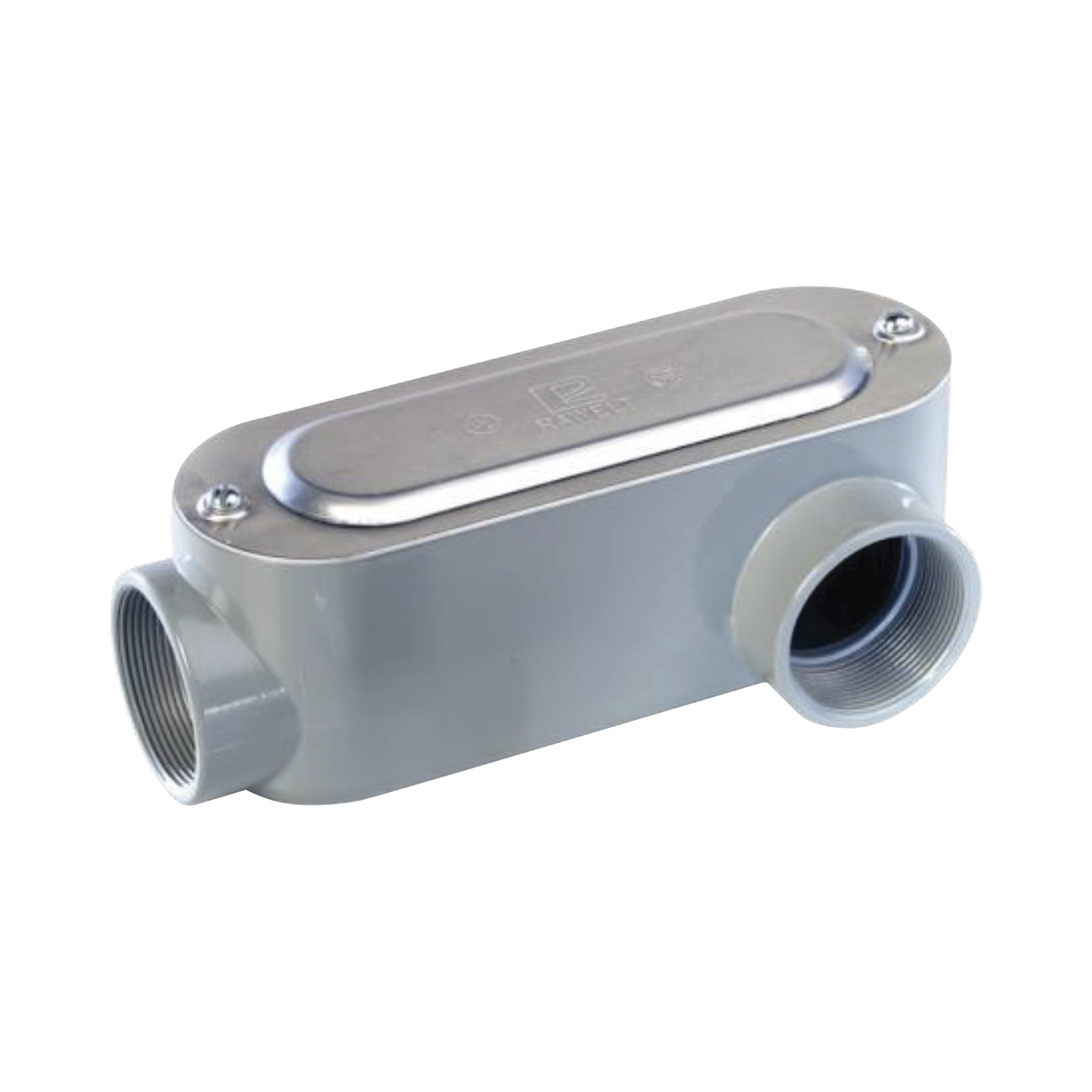 OLL-0079C - Caja Oval Roscada tipo LL de 1 1/2" (38.1 mm) / Incluye tapa y tornillos.