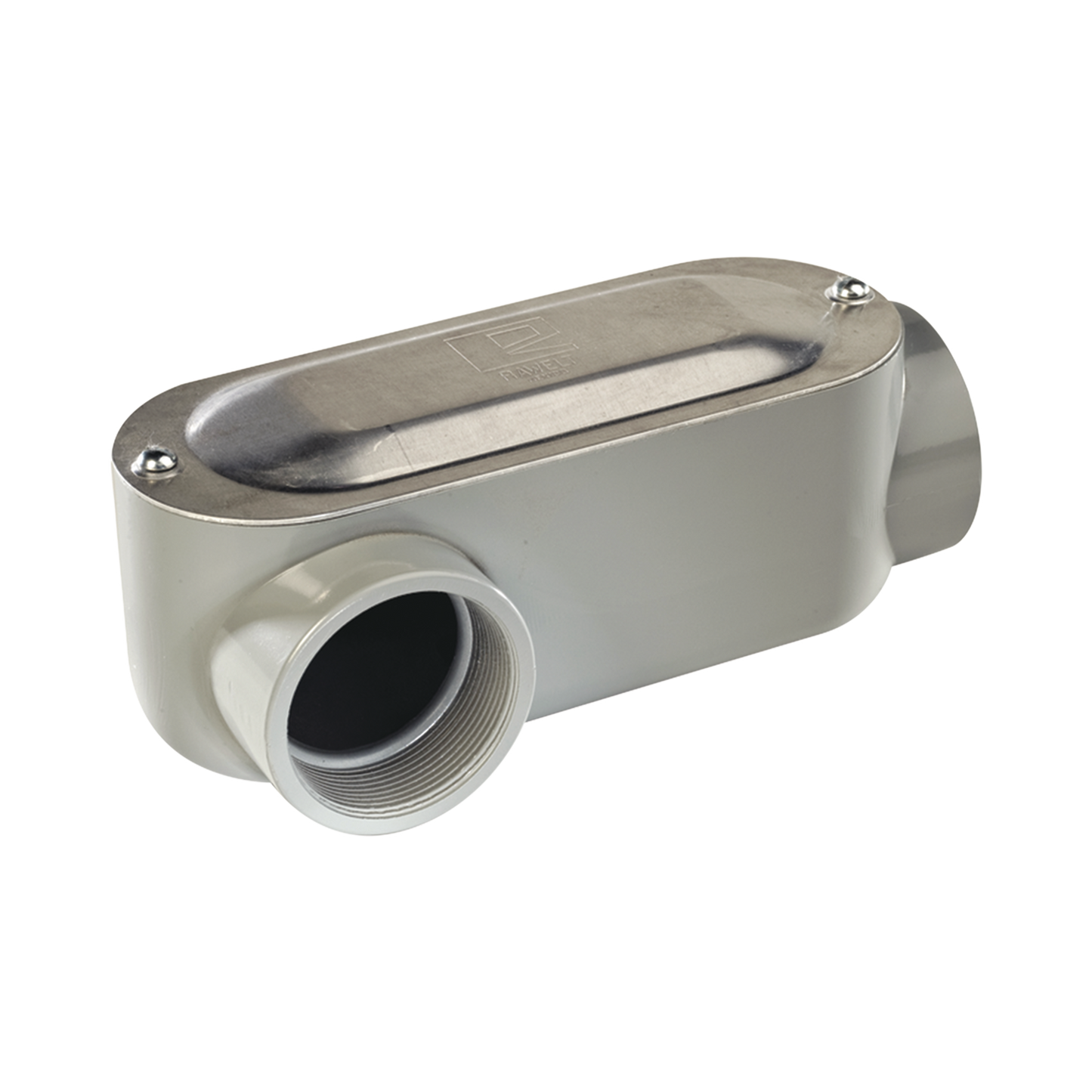 OLR-0100C - Caja oval roscada tipo LR de 1 1/4" (31.8 mm) Incluye tapa y tornillos.