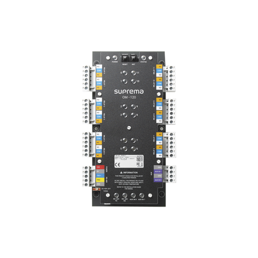 OM120 Módulo de Control / 12 Relevadores de Salida con Función para Control de Elevadores