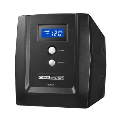 OM1500ATLCD UPS de 1500 VA/900 W, Topología Línea Interactiva, Entrada 120 Vca NEMA 5-15P, y 8 Salidas NEMA 5-15R, Con Regulador de Voltaje (AVR)