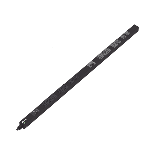 P24B15M PDU Básico para Distribución de Energía, Enchufe de Entrada NEMA L6-30P, Con 20 Salidas C13 y 4 C19, de Instalación Vertical, 208 Vca, 30 Amp
