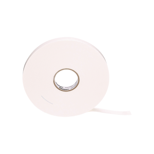 P32W2A2-75-7 - Cinta Doble Cara, con Adhesivo Acrílico, 19.1mm de Ancho, Rollo de 6.4m, Color Blanco
