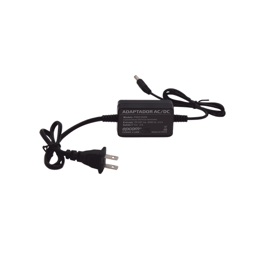 P5DC2AZK - Adaptador 5 Vcc / 2A / UL / Voltaje de Entrada de 100-240 Vca / Para uso, solo en lectores biométricos de 5 Vcc de la marca ZK