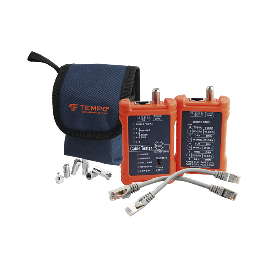 PA1594 - Tester Profesional para Mapeo de Cables de Red/Coaxiales