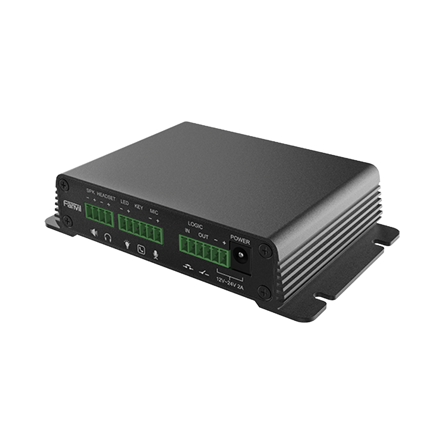 PA2S Gateway para Voceo, Paging y Video / Soporte 1 Cámara / Amplificador integrado de hasta 30 W