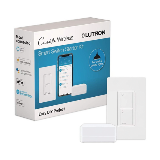 PBDGPKG1WS (Caseta Wireless) Kit Hub controlador, interruptor On/Off y placa.