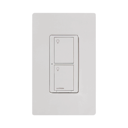PD6ANSWH (Caseta Wireless) Interruptor Inteligente On/Off, requiere cable neutro. 6A, /120V