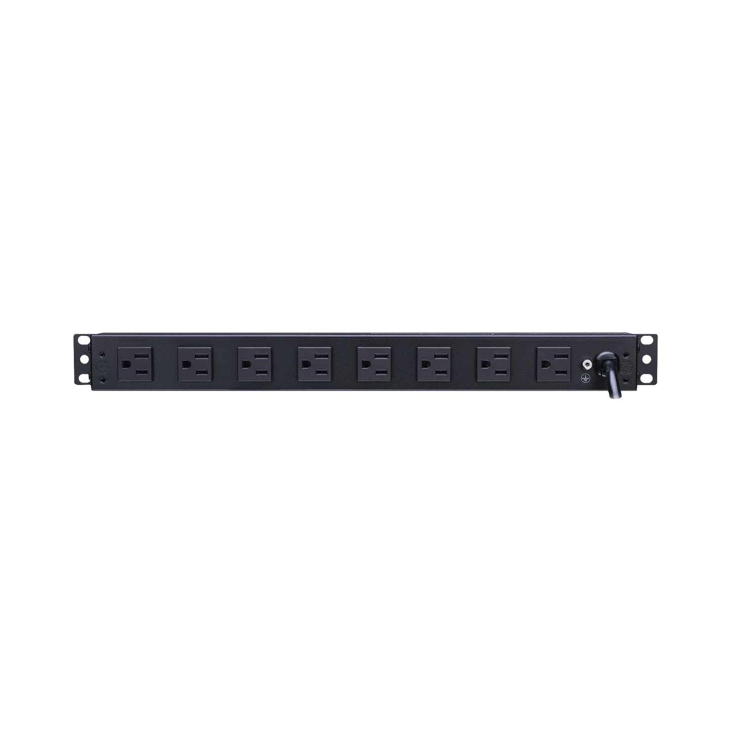 PDU15B8R PDU Básico Para Distribución de Energía, Con 8 Tomas NEMA 5-15R Traseras, 1UR, 15 Amp, 120 Vca