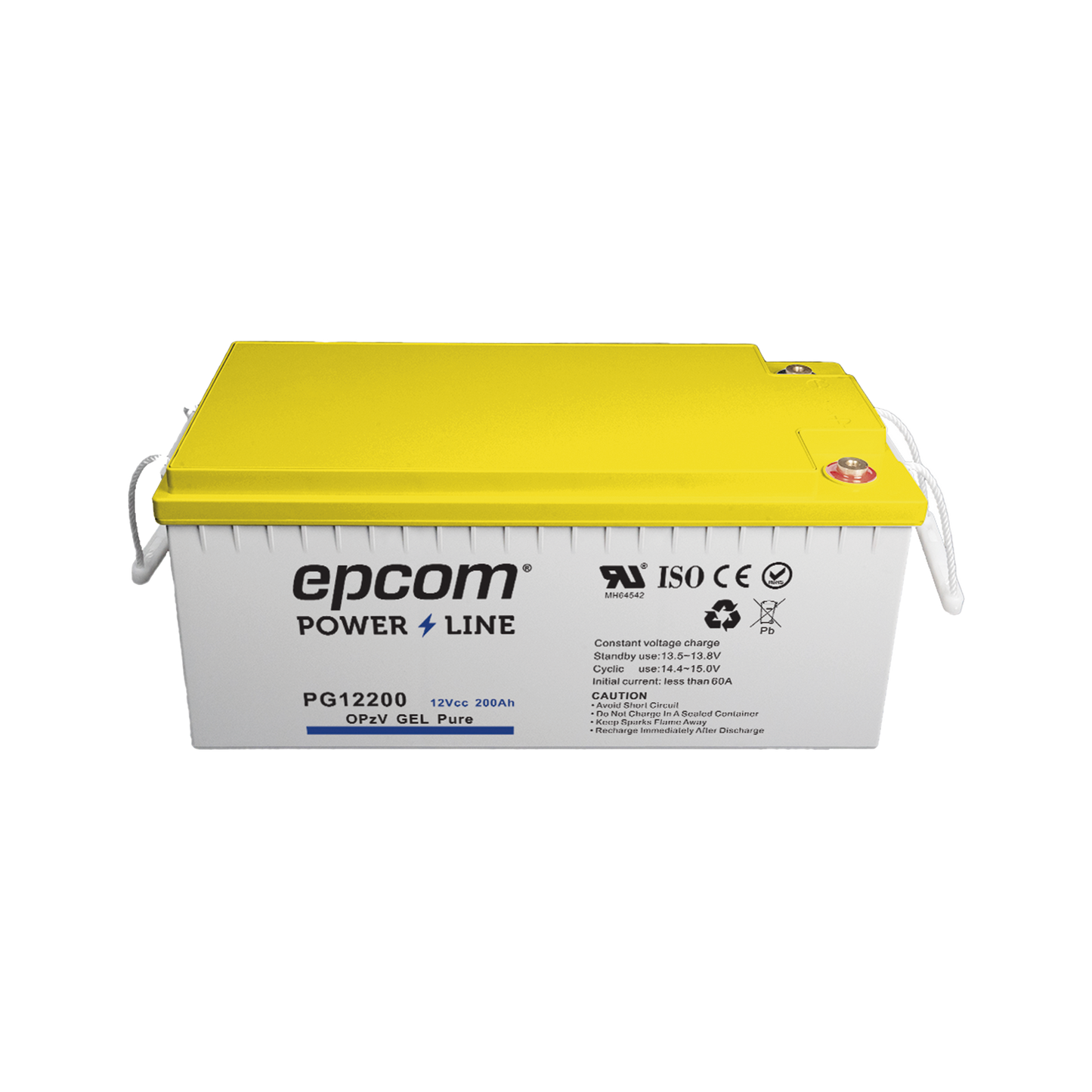 PG12200 Batería de GEL PURO OPzV / 12 V @ 200 Ah / Ciclo profundo / Uso en Aplicaciones Fotovoltaicas y de Respald