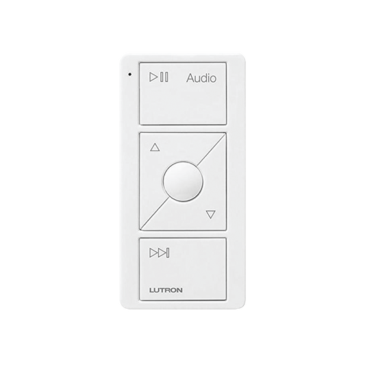 PJ23BRLGWHA02 Control PICO 3 botones, control de audio, integrable con SONOS u otras marcas.