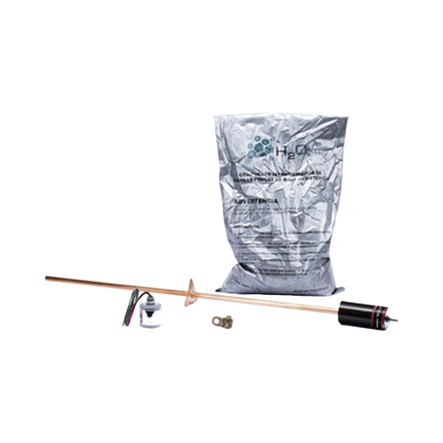 PLDCGROUND - Kit de Tierra Física con Supresor de Descargas Atmosféricas en CD
