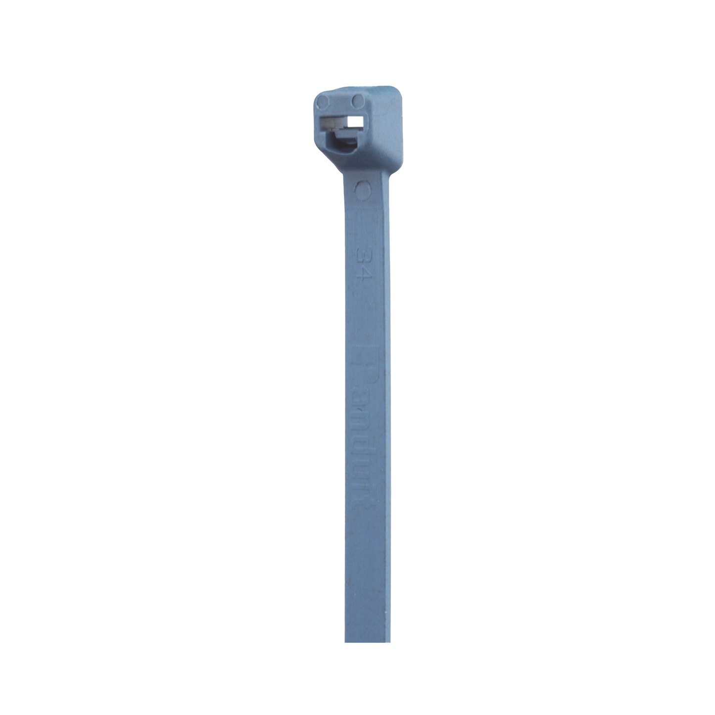 PLT2I-C96A - Cincho Pan-Ty™ 203mm Largo x 3.4mm ancho,  Intermedio de Nylon 6.6 y Metal Detectable, Color Azul. 100 Piezas.
