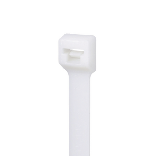 PLT2S-M - Cincho de Nylon 6.6 de Bloqueo, 188 mm largo x 4.8mm ancho, Color Natural, Interior, Paquete de 1000pz