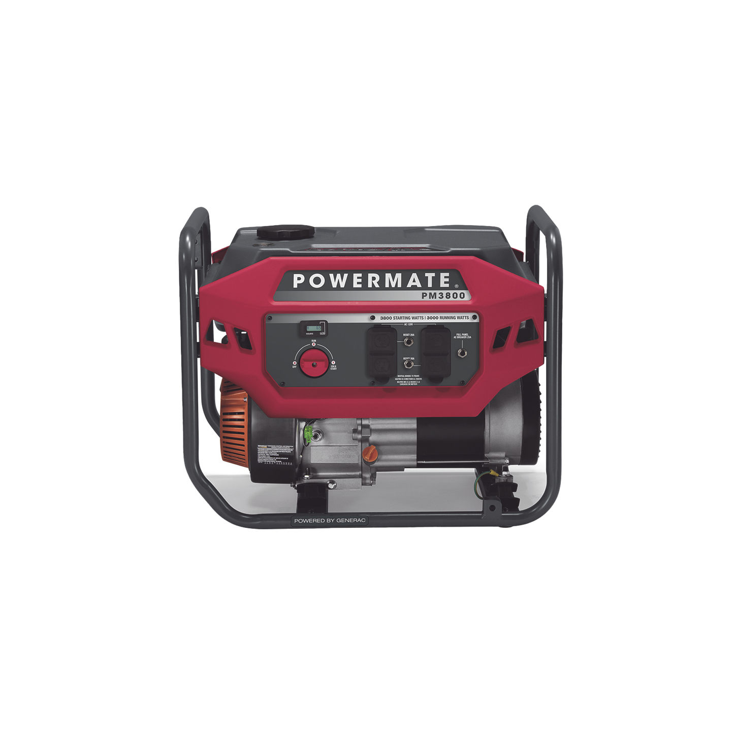 PM3800 - Generador Inversor Portátil a Gasolina, 3 kW, 120Vac, Arranque Manual