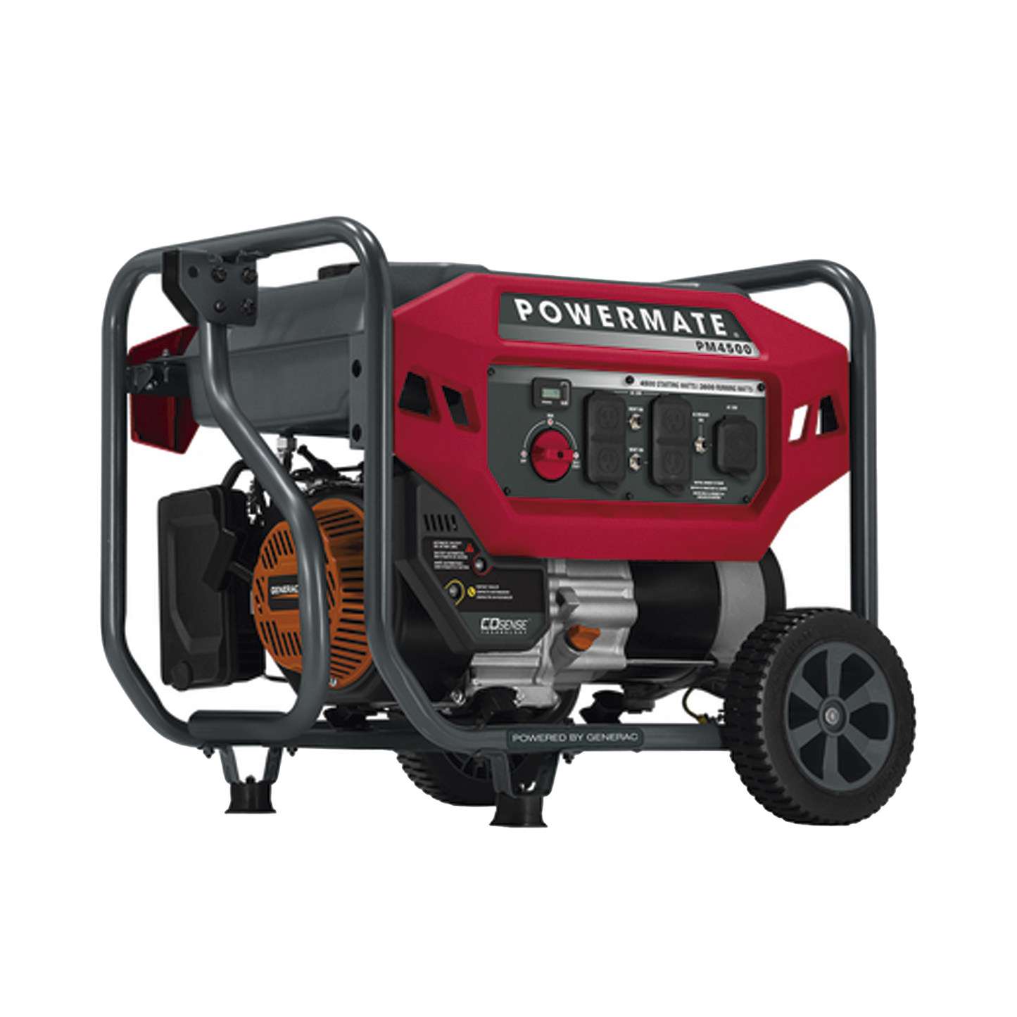 PM4500 - Generador Inversor Portátil a Gasolina, 3.6 kW, 120Vca, Arranque Manual