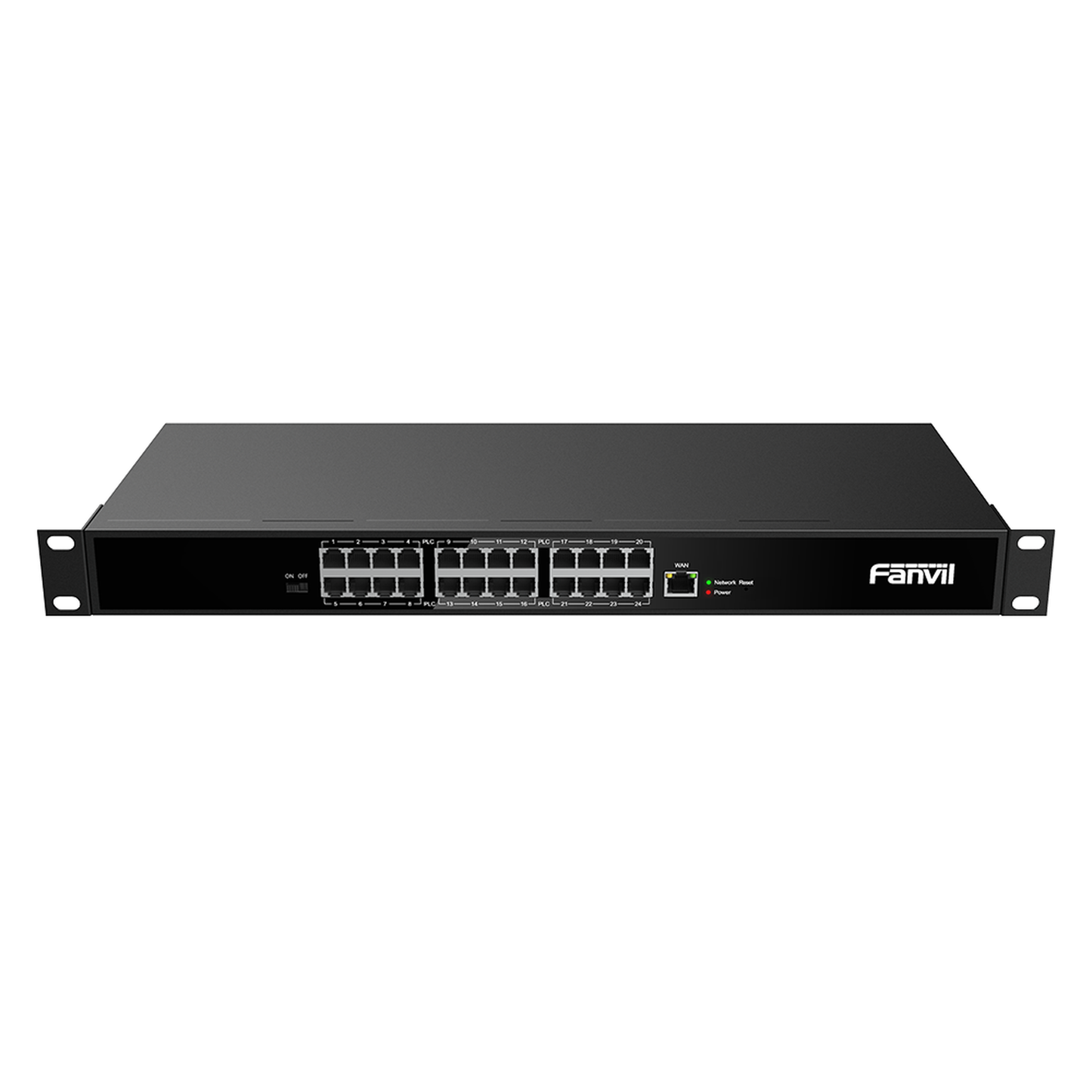 PN24 - Switch PoE de 2 Hilos para telefonos Fanvil X303-2 , 24 puertos RJ11