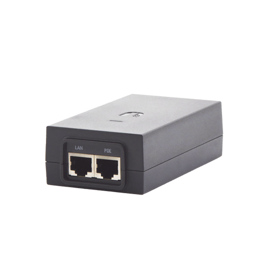 POE-50-60W Adaptador PoE Ubiquiti de 50 VDC, 1.2 A puerto Gigabit para equipos airFiber