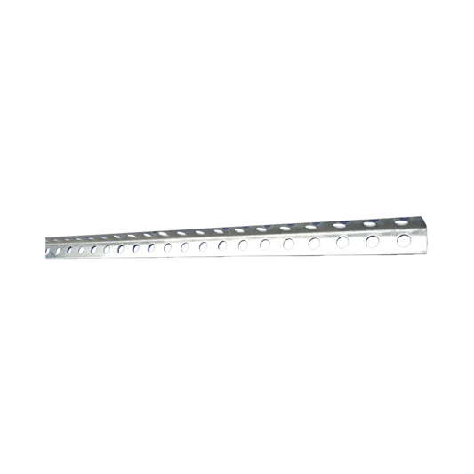 POS-ANGLE Angulo perforado / 2mt x 2.5cm / Soporte de guía horizontal.