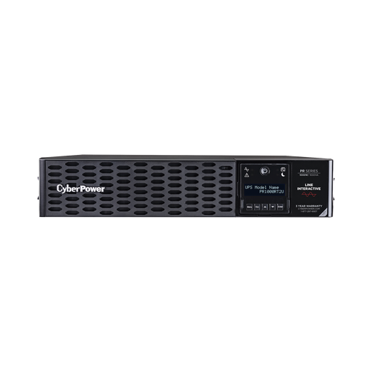 PR1000RT2U - UPS de 1000 VA /1000 W, Topología Línea Interactiva, Entrada 120 Vca NEMA 5-15P, Onda Senoidal Pura, Torre o Rack 2 UR, Con 8 Tomas NEMA 5-15R