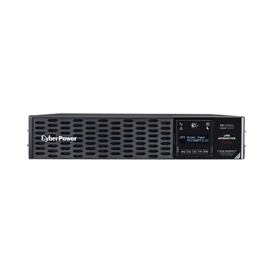 PR1500RTXL2U UPS de 1500 VA/1500 W, Topología Línea Interactiva, Entrada 120 Vca NEMA 5-15P, Onda Senoidal Pura, Torre o Rack 2 UR, Con 8 Tomas NEMA 5-15R