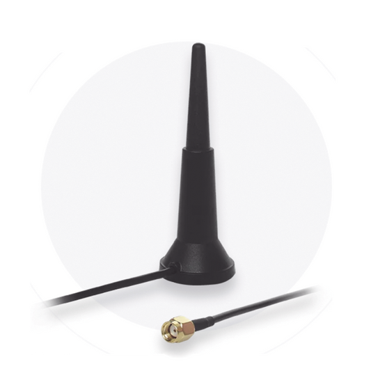 PR1KRD30 Antena WiFi Doble Banda SMA, 3 dBi, Magnetica, cable 1.5M