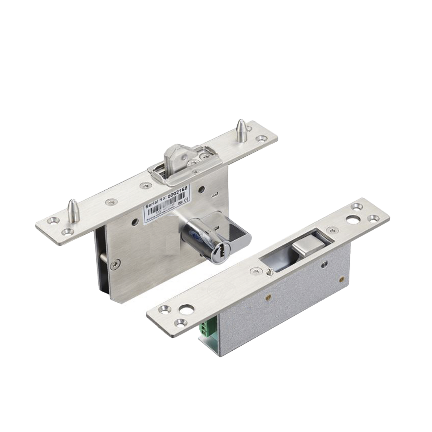 PROEB230C Cerradura eléctrica para puertas corredizas tipo gancho / apertura con llave ambos lados / Abierto en caso de falla/ IP65