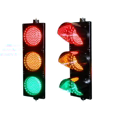 PRO-LIGHT-LEDT Semáforo / Señalización Rojo, Verde y Amarillo / Diametro 200mm / LED / 110vca.