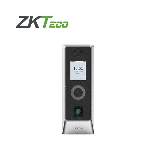 PRO-MA-QR Lector Autonomo de Reconocimiento Facial y Código QR para Exterior