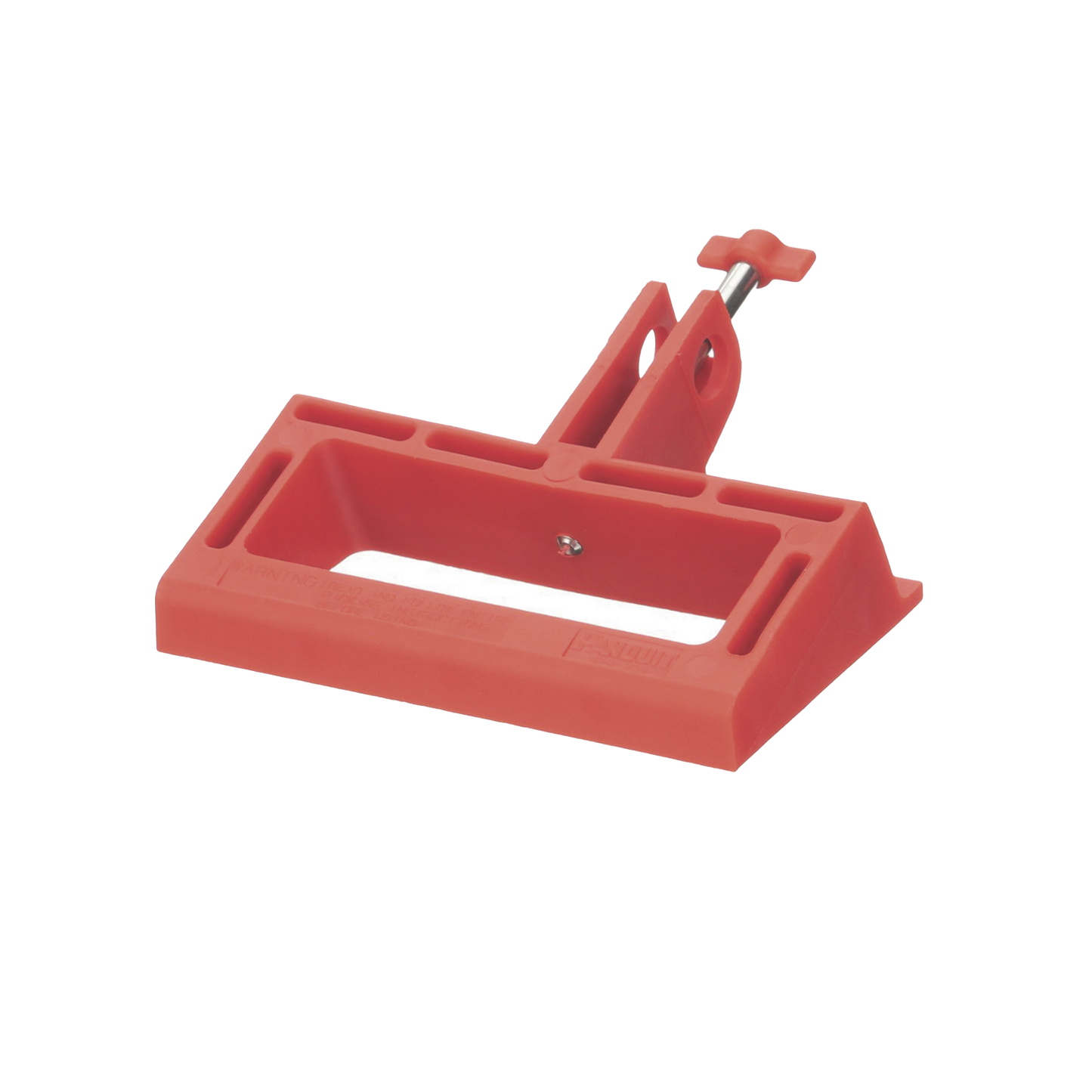 PSL-CBL - Bloqueador LOTO de Manija Grande para Disyuntores de Caja Moldeada, 2.24" (56.8m) Largo x 3.75" (95.2mm) Ancho. Color rojo