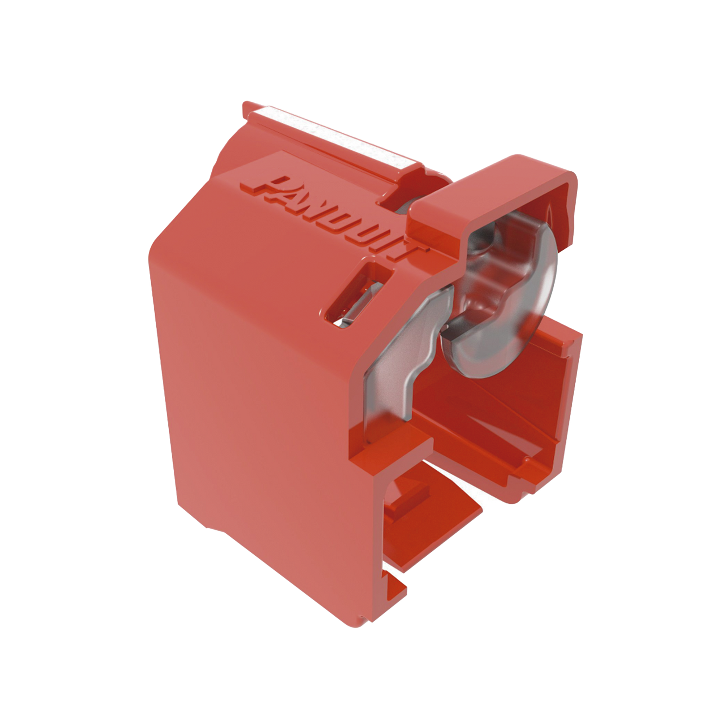 PSL-DCPLRE - Kit de 10 Dispositivos Recubiertos para Impedir Desconexi�n de Plug RJ45, Color Rojo, Incluye Herramienta para Instalar/Retirar