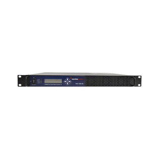 PSR-1200-48 - Inversor de corriente Onda Pura Montaje en rack 1200W, 48 Vcc- 120 VCA, 50/60 Hz