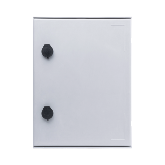 PST-3040-20P Gabinete de Poliéster IP65 Uso en Intemperie (300 x 400 x 200 mm) con Placa Trasera Interior de Plástico (Incluye Chapa y Llave).