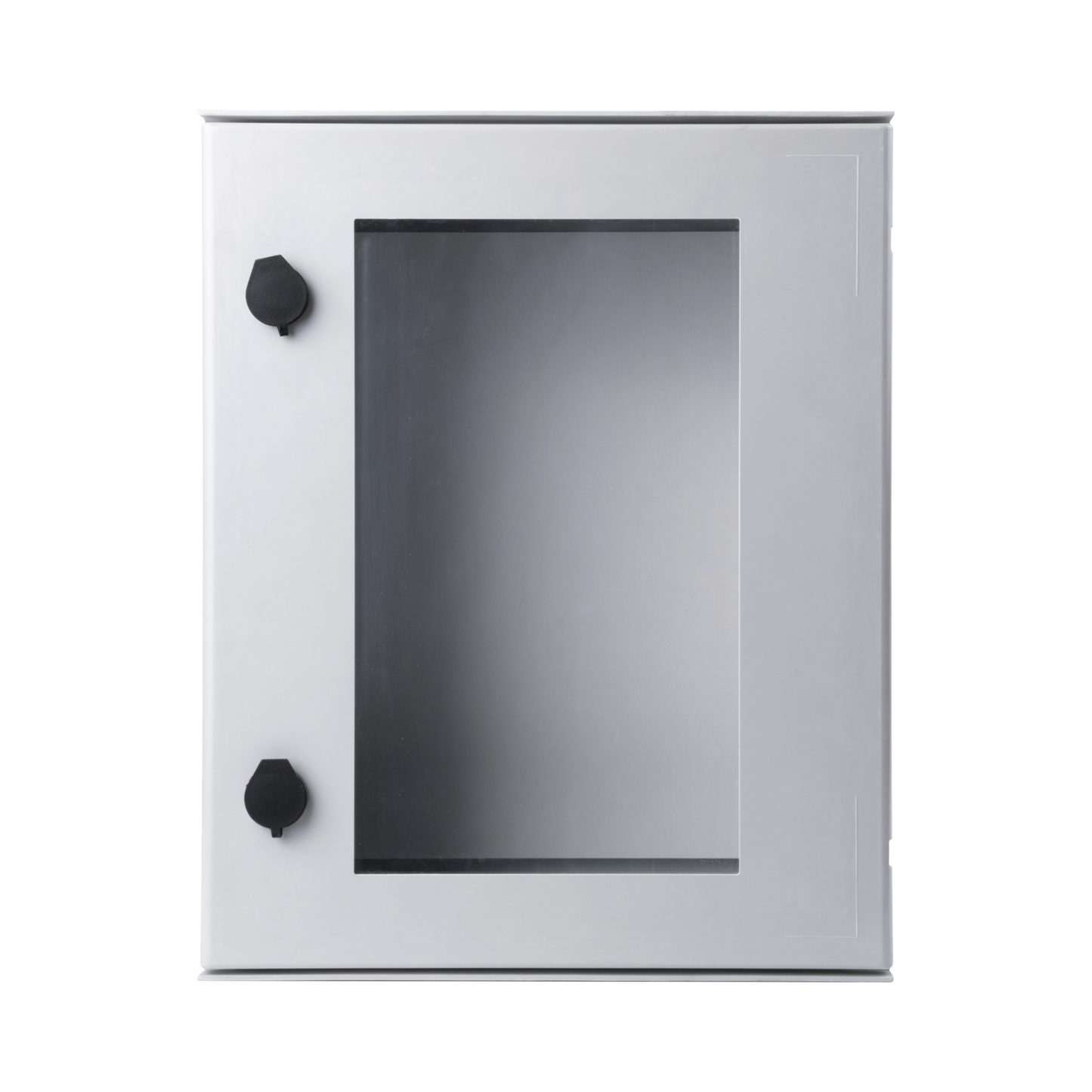 PST-4050-20PT Gabinete de Poliéster IP65 Puerta Transparente, Uso en Intemperie (400 x 500 x 200 mm) con Placa Trasera Interior de Plástico (Incluye Chapa y Llave).