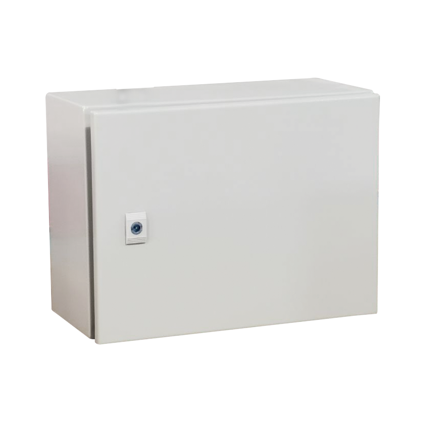 PST-5030-30A - Gabinete de Acero IP66 Uso en Intemperie (500 x 300 x 300 mm) con Placa Trasera Interior Metálica y Compuerta Inferior Atornillable (Incluye Chapa y Llave T). Ideal para Centros de Carga y Tableros de Control